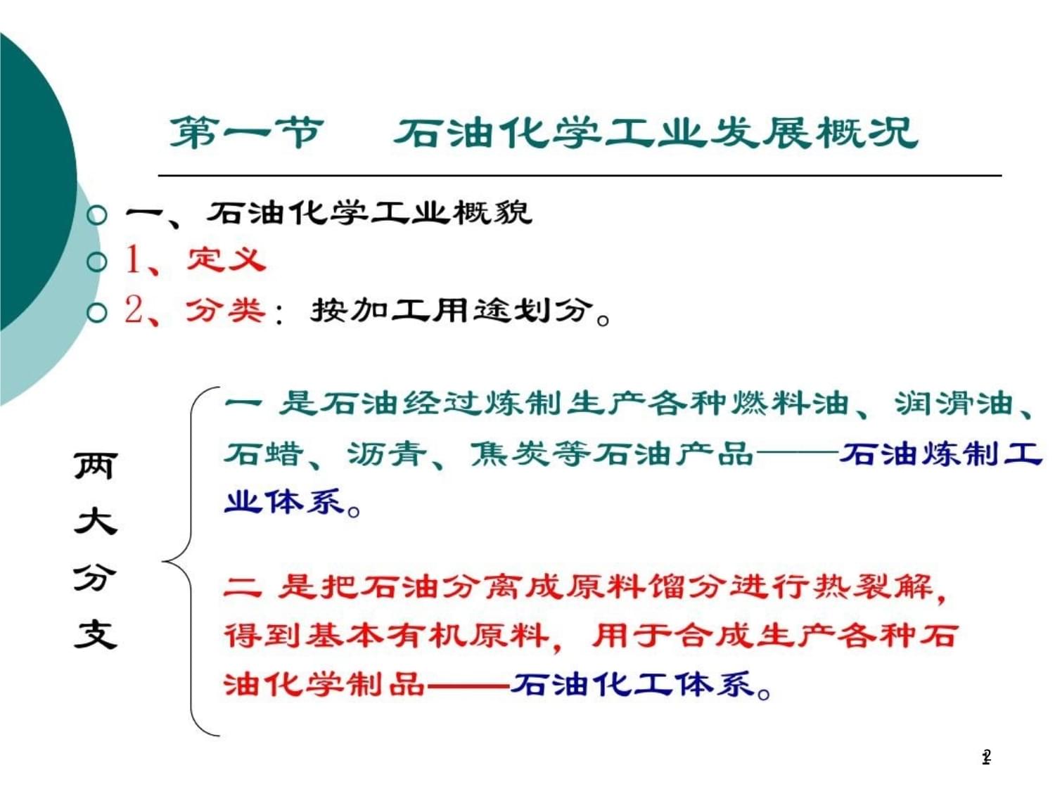 石油化工原料和產(chǎn)品詳解課件